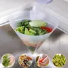 Vikbar diskbänk sil självstående sänkor filtrerar mat Vegetabiliska handfat STOPPER DRAIN Filter Kök Anti-blockerande prylar