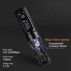 Noise Free Wireless Tattoo Machine Pen Battery with Portable Power Bank 1950mAh Body Art Digital LED Display 220609