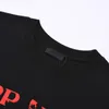 2022 Mens Letter Print T Shirts Svart Mode Designer Sommar Högkvalitativ Top Short Sleeve Size M-5XL # 16