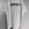 Vetements t-shirt överdimensionerad broderi vtm män kvinnor t shirt dropp 210420