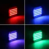 48 LED RGB UV UV White Strobe Lights Disco DJ Party Holiday Christmas Music Club Som ativado Flash Stage Iluminação Efeito