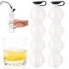 Round 4 Cavity Moule Ball Maker DIY Tools Ice Cream Moule Whisky Whisky Ice Cube Tray Bar ACCESSOIRES ACCESSOIRES F060701