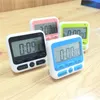 Temporizador de cocina digital Reloj de 24 horas Función de memoria de alarma para niños Profesores de cocina Pantalla LCD grande XBJK2205