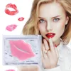 Skin Care 10Pcs Beauty Super Lip Plumper Pink Crystal Collagen Lip Mask Patches Moisture Wrinkle Ance Korean Cosmetics