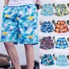 Sommer Herren Board Shorts Print Badebadeanzüge Surf Beach Wear Male lässige losen Schwimmstämme Schnell trocken 220715