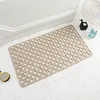 Eovna Tapis De Douche PVC Salle De Bains Antidérapant Rond Silicone Antidérapant Massage Ventouse Pied 220511