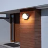 Applique da esterno impermeabile IP65 Luci per portico Lampade da giardino in alluminio Illuminazione per esterni a Led Sconce