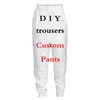 PLstar Cosmos 3D-Druck DIY Custom Design Männer/Frauen Hosen Casual Jogger Hosen Drop Großhändler für Drop Shipper 220613