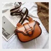 Cowhide Bag Women Korean Broadband Messenger Bag Women's Double Color Cowhide Handväska 220617