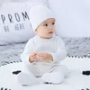 Kleidungssets 3PCS Baby Kleidung Set Unisex Winter Säugling Pullover Hemd Strickmädchen Hut 3-6 Monate geborene Jungen Kleidung Wickel