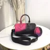 Designer Luxury Handväskor Purse Tote Papillon BB M46078 Empreinte Sunrise Pastel Leather Crossbody väskor Kvinnor axelpåse