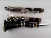 E13 CLARINET BAKELITE BB Níquel banhado 17 key bocalpike de bocal de metal clarinete