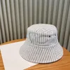 Designer Bucket Hut Baseballkappen für Frauen Lady Luxurys Marken Sunhat Fashion Classic Striped Letter Fisherman Hats Sunhats Cap 4 Farben