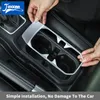 JIDIXIAN Auto-Front-Getränkebecherhalter-Dekorationsabdeckung für Jeep Wrangler JL Gladiator JT 2018 2019 2020 2021 Innenzubehör 7795866