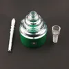 Taburete de tubo para cachimba para fumar, botella de agua con forma de vidrio, agua plástica que sopla eléctrica