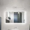 Wall Lamps Modern LED Mirror Front Lamp Simple Bathroom Toilet Black Creative Bedroom Dresser Cabinet Special LampWall