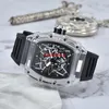 2022 Transparent dolnego w stylu Diamond Watch Top Luksusowy zegarek Kwarcowy Kwarc Automatyczny zegarek DZ Male Clock Law201c