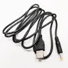 22AWG USB2.0 남성 DC 4.0x1.7mm 남성 전원 전하 공급 커넥터 케이블 소니 PSP 약 1.5m / 10pcs