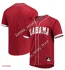 NCAA Alabama Crimson Tide Baseball Jersey 9 Nathan Shelton 8 Kade Woods 10 Jim Jarvis 11 William Hamiter 12 Hunter Furtado 13 Bryce Eblin 14 Antoine Jean 16 Owen Diodati