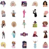 100pcs mieszane naklejki na deskorolkę Drag Queen Show for Car Baby Scrapbooking Pencil Case Diary Telefon Laptop Planner Dekoracja album Kids Toys Diy naklejki