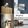 Stainless Steel Coat Hook Heavy Duty Rustproof Storage Hanger Kicthen Bathroom Accessories Hanging Hooks Self Adhesive Rack 220527