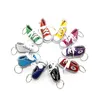 Creatieve sleutelhangers mini hoge canvas schoenen sleutelhanger simulatie hanger creatieve doe-het-zelf reclame tas hangers