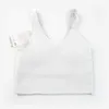 Lulu Yoga ملابس محاذاة نساء سيارات رياضية للياقة صدرية للركض مع قمم صالة ألعاب الصالة الرياضية المبطنة