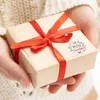 Opakowanie prezentów 500x 0,98 cala naklejki świąteczne Rose Flower Holiday Pakiet Tag na koperty Cardgift Gift Gift