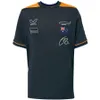 Masculino e feminino 2022 equipe f1 camiseta polo roupas quatro temporadas fórmula um terno de corrida oficial mesmo personalizado