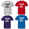 Męskie koszulki Nowator Papa 2022 Ładowanie Proszę Poczekaj T-koszulka grafika tata ojciec Dziadek Dziadek z krótkim rękawem w ciąży T-shirt męs