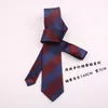 Bow Ties Sitonjwly 7cm Business Classic för män handgjorda polyester randiga slips kostym bröllop hals slips cravats anpassade logobow emel22