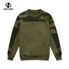 Höst Patchwork Sweatshirt Hip Hop Hoodies Mens Classic Camouflage Sweatshirts Casual Loose O-Neck Långärmad Pullover Män 220325