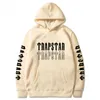 Trapstar Men Hoodies kunstbrief tweezijdige print sweatshirt herfst unisex klassiek merk lange mouw streetwear dames pullover