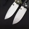 Främjande AD15 Taktisk vikkniv S35VN Satin Drop Point Blade Glasfiberhandtag 2 Färger utomhusöverlevnad Knivar med detaljhandelslådan