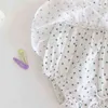 Engepapa niemowlę dzieci body bawełniane bez rękawów drukowanie w stylu koreański lato nowonarodzone dziewczyny kombinezon g220510