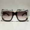 夏のサングラス男性と女性のためのスタイル抗紫外線レトロ 0484 プレートフルフレームファッション眼鏡ランダムボックス