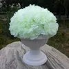 2ピースプラスチックローマのコラムファッション結婚式の小道具パーティーの装飾的な白い柱の鉢道を引用したようこそエリアの装飾花球