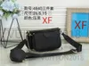 عالية الجودة مصممي حقائب اليد المحافظ الرجال النساء CrossBody رسول حقائب 3-قطعة مجموعة الكتف عبر الجسم حقيبة محفظة