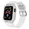 Custodia per Apple Watch Band 41M 45mm 42mm 40/38 cinghia di orologio applicabile a IWatch Series 7 6 5 4 SE TPU Copertura protettiva Bracciale silicone