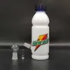 8 polegadas de vidro branco bong spriteech sujo bongs halorade petróleo coque garrafa garrafa garrafa bottle Bongo Bubble Dab Wapter Tube