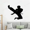 Wall Stickers Martial Arts Karate Fighting Home Fairy Sticker Interieur Art Design Muurschilderingen Slaapkamer Decor YW-24