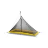 Hikeburger Knut 145 cm Ultralight Pyramid 1,45 m stavfritt inre tält 2-4 Person camping stor tarp kiselbeläggning utomhus H220419