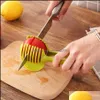 Obst Gemüse Werkzeuge Küche Küche Esszimmer Bar Haus Garten Hand Orange Zitrone Slicer Tomaten Ei Segmentierung Schneiden Clip Drop Deli