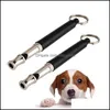 Dog Whistle To Stop Barking Bark Control For Dogs Training Deterrent Puppy Adjustable Trainings Tool Drop Delivery 2021 Obedience Supplies