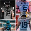 2022 NCAA AF Falcon Football Jersey 94 Jorda Jackson 3 Tre Bugg III 81 Dalton King 13 Brandon Lewis 38 Demonte Meeks 71 Ben Mercer 21 Corvan Taylor 4 James Jones IV Jerseys