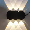 Современные внешние настенные лампы 6 Вт наружные скандинавские вниз по светодиодной стене 85-265 В для гостиной коридор вилла крыльцо