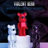 Violent bear bluetooth speaker TWS wireless portable sound column high-power subwoofer computer computer music center280m245w238a
