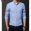 Dostosuj Mężczyźni Koszula Z Długim Rękawem Personalizuj Social Searwear Reklama A492 Kieszonkowa Solid 220330