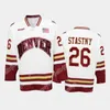 VipCeoThr 2020 Denver Pioneers 26 Paul Stastny Will Butcher Glenn Anderson Bobby Brink Matt Carle Cole Guttman Ryan Barrow NCAA College Hockey Jersey