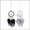 Konst och hantverk Arts Gifts Home Garden Girl Dream Catcher Wind Chimes Hanging Dreamcatcher barn barn sovrum babyrum dekorat7128853